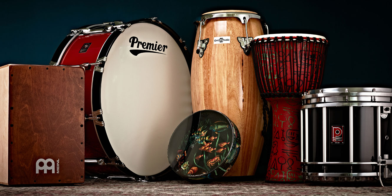 types of drums in a drum set