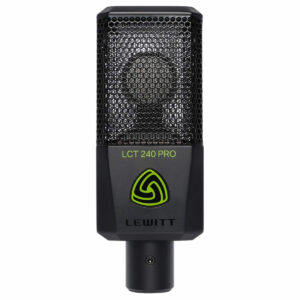 Lewitt LCT 240 PRO Large-Diaphragm Condenser Microphone, Black