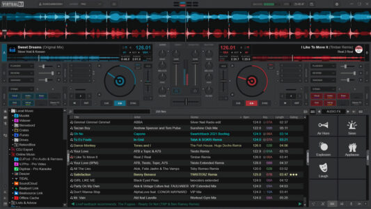 Atomix VirtualDJ Pro screenshot