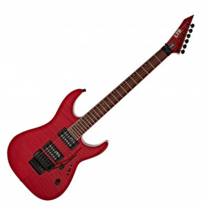 ESP LTD M-200FM, See Thru Red