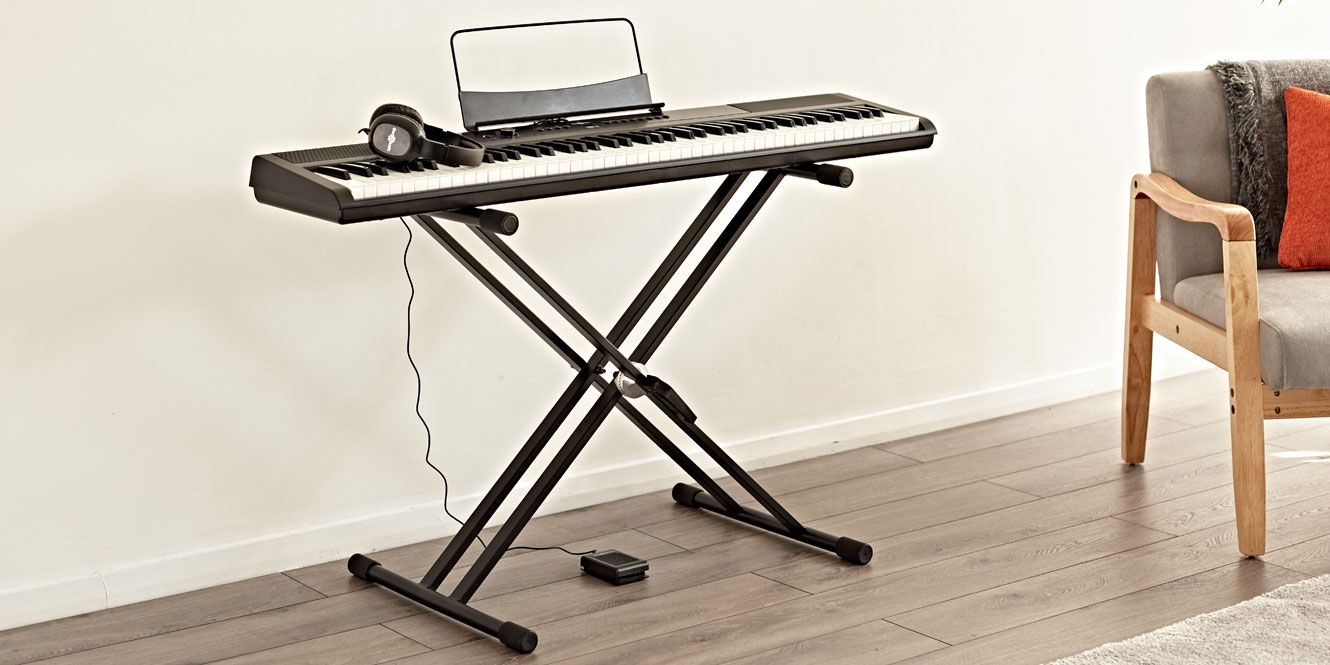 SDP-2 Piano on a stand