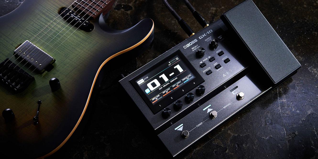 Boss GX-10 Review - How Does It Compare to the GX-100? Boss GX-10 Review - How Does It Compare to the GX-100?