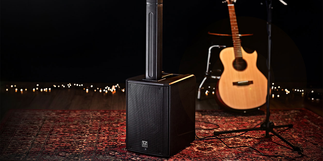 SubZero L48B Battery Powered Bluetooth Column DSP PA System