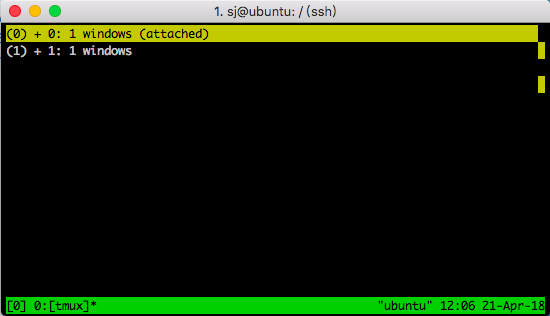 tmux-session