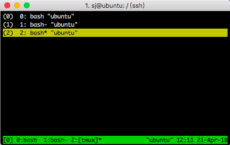 tmux-window