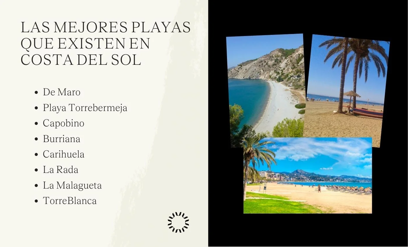 Las mejores playas que existen en costa del sol