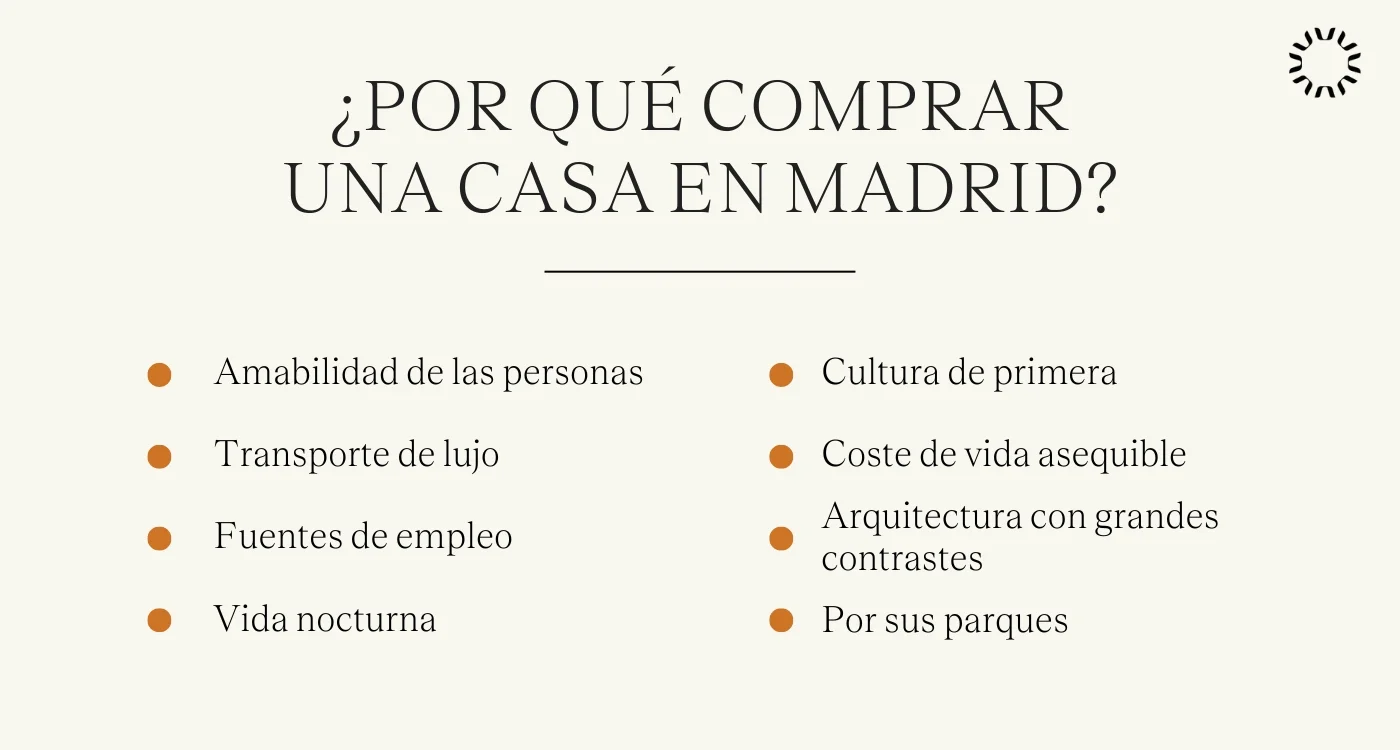 Por qué comprar una casa en Madrid