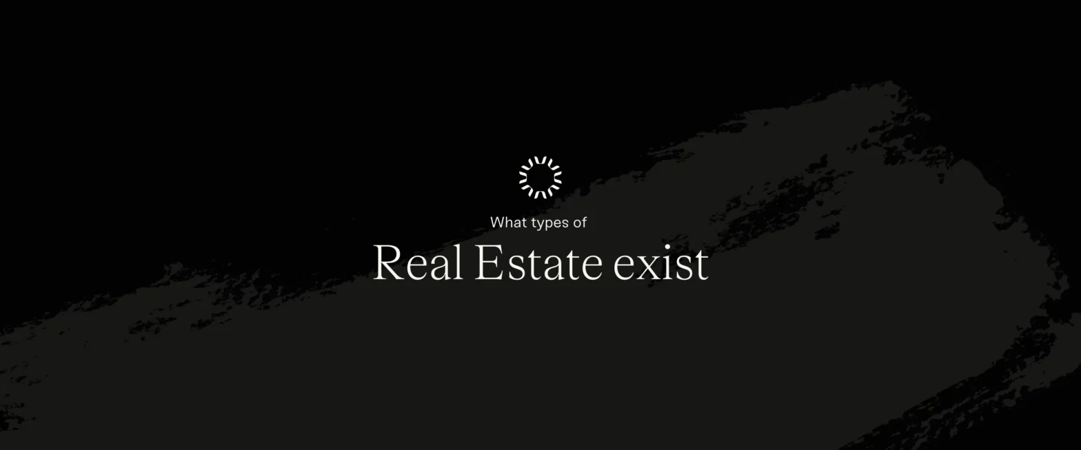 What types of real estate exist