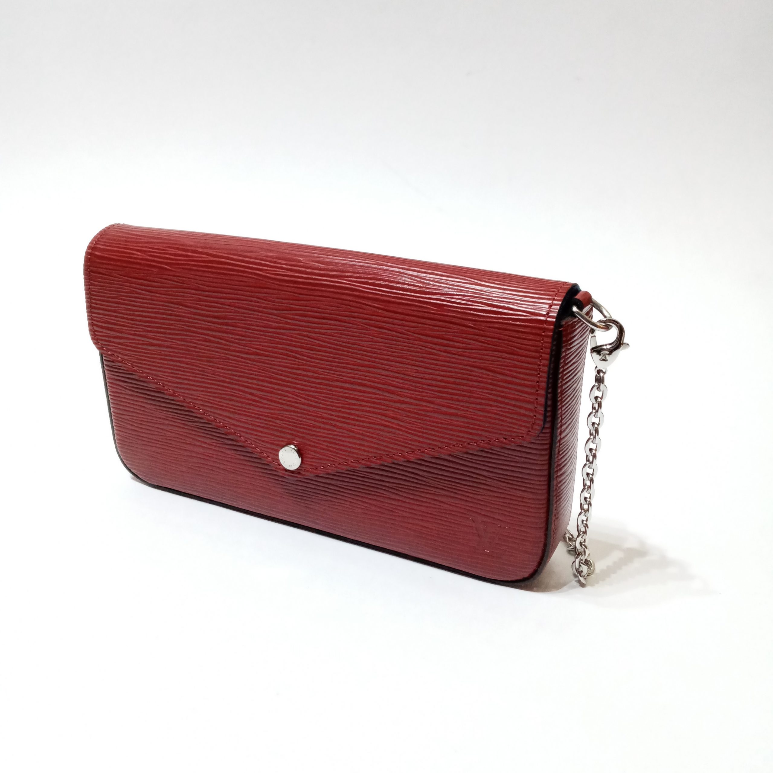 Louis Vuitton Epi Pochette Felicie Cherry Berry