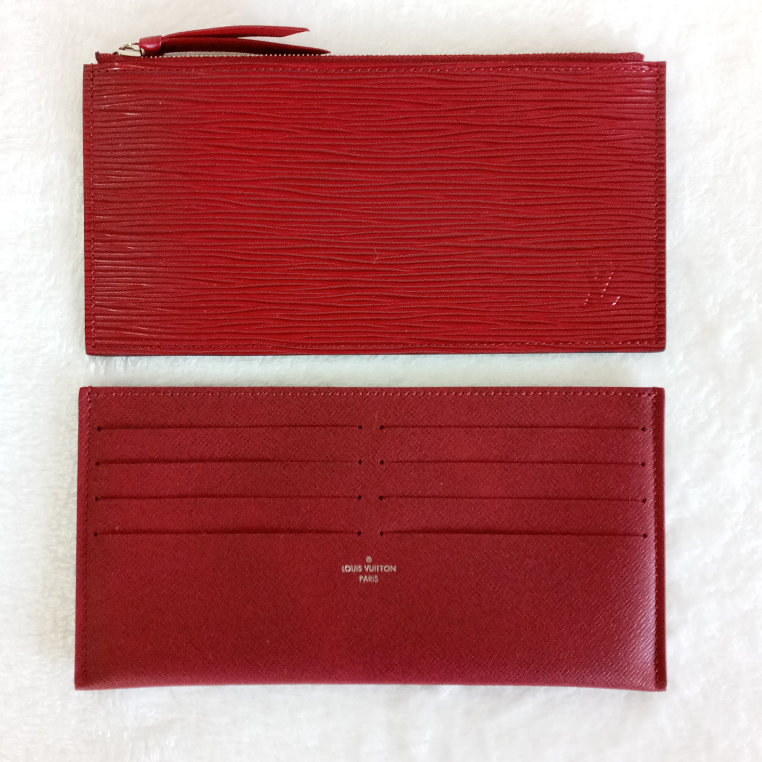 Louis Vuitton // 2019 Epi Cherry Berry Félicie Pochette Bag – VSP  Consignment