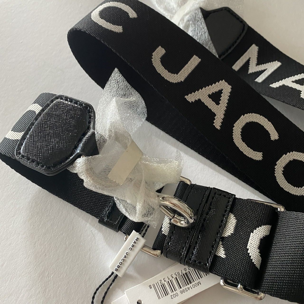 MARC JACOBS logo webbing bag strap - BrandConscious Authentics