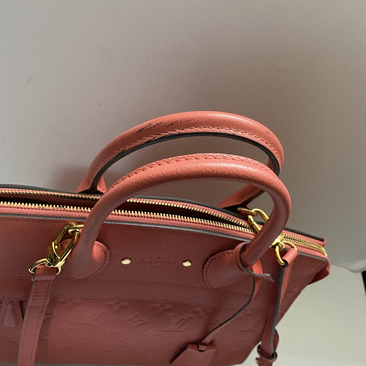 Louis Vuitton Pont Neuf Handbag Monogram Empreinte Leather MM at 1stDibs