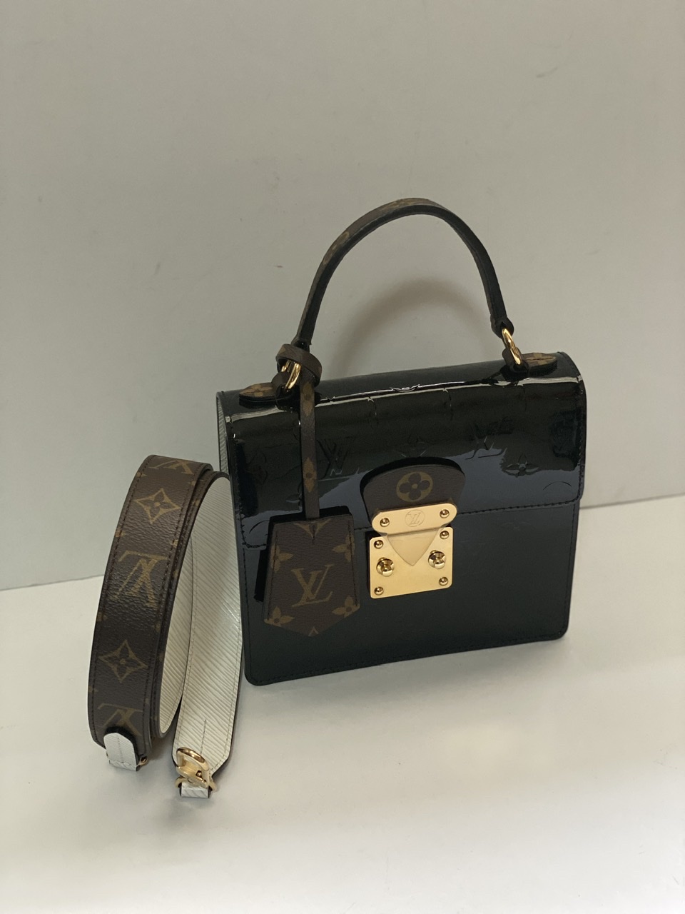 Louis Vuitton Spring Street in Black