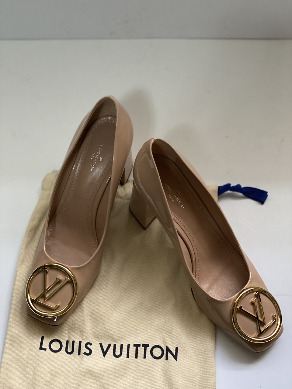 chaussures louis vuitton madeleine pump 36.5 cuir