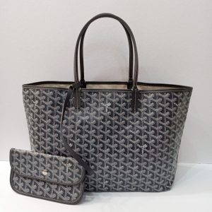 Goyard Rouette (Black/Tan), Luxury, Bags & Wallets on Carousell