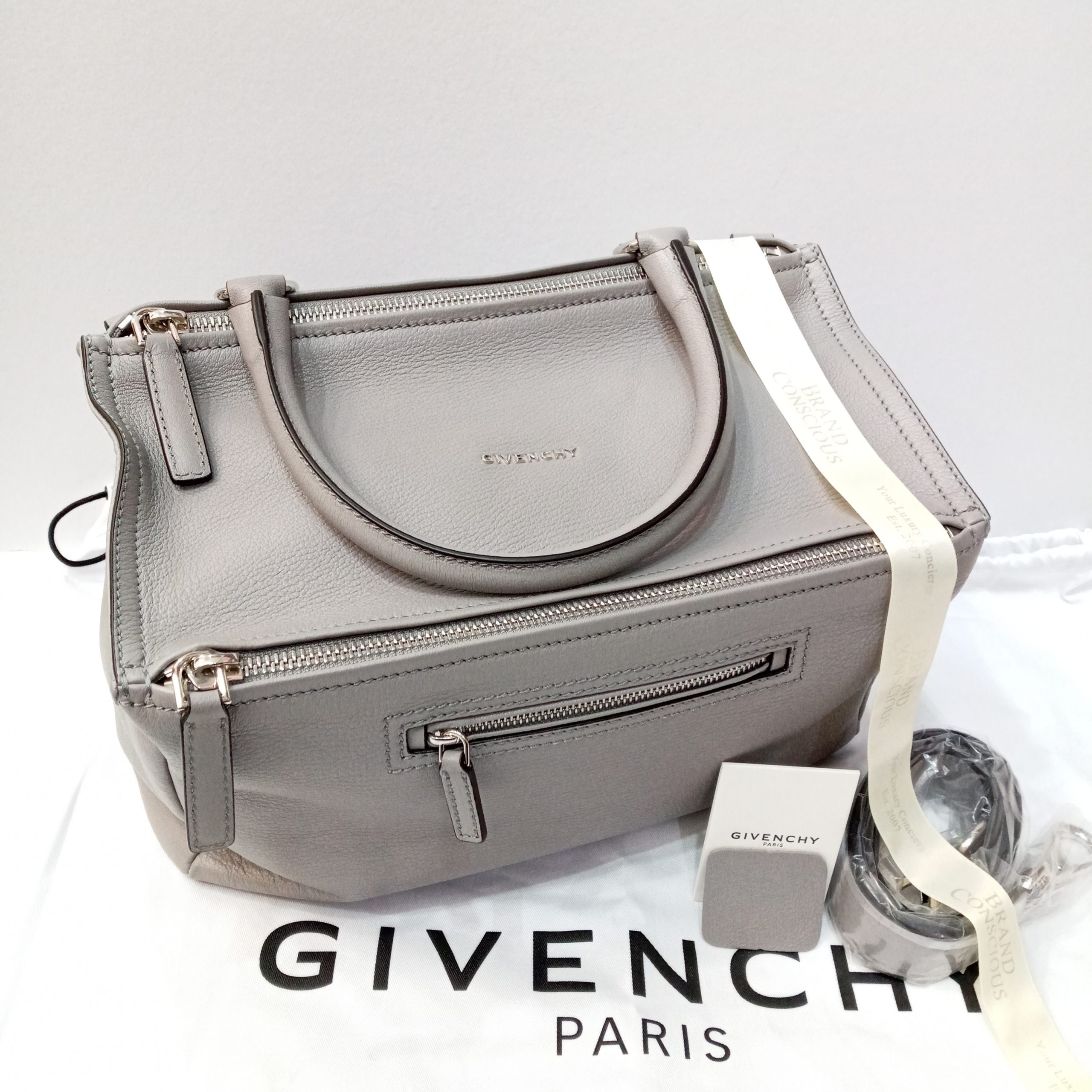 Givenchy Antigona Nano Grey Bag - BrandConscious Authentics