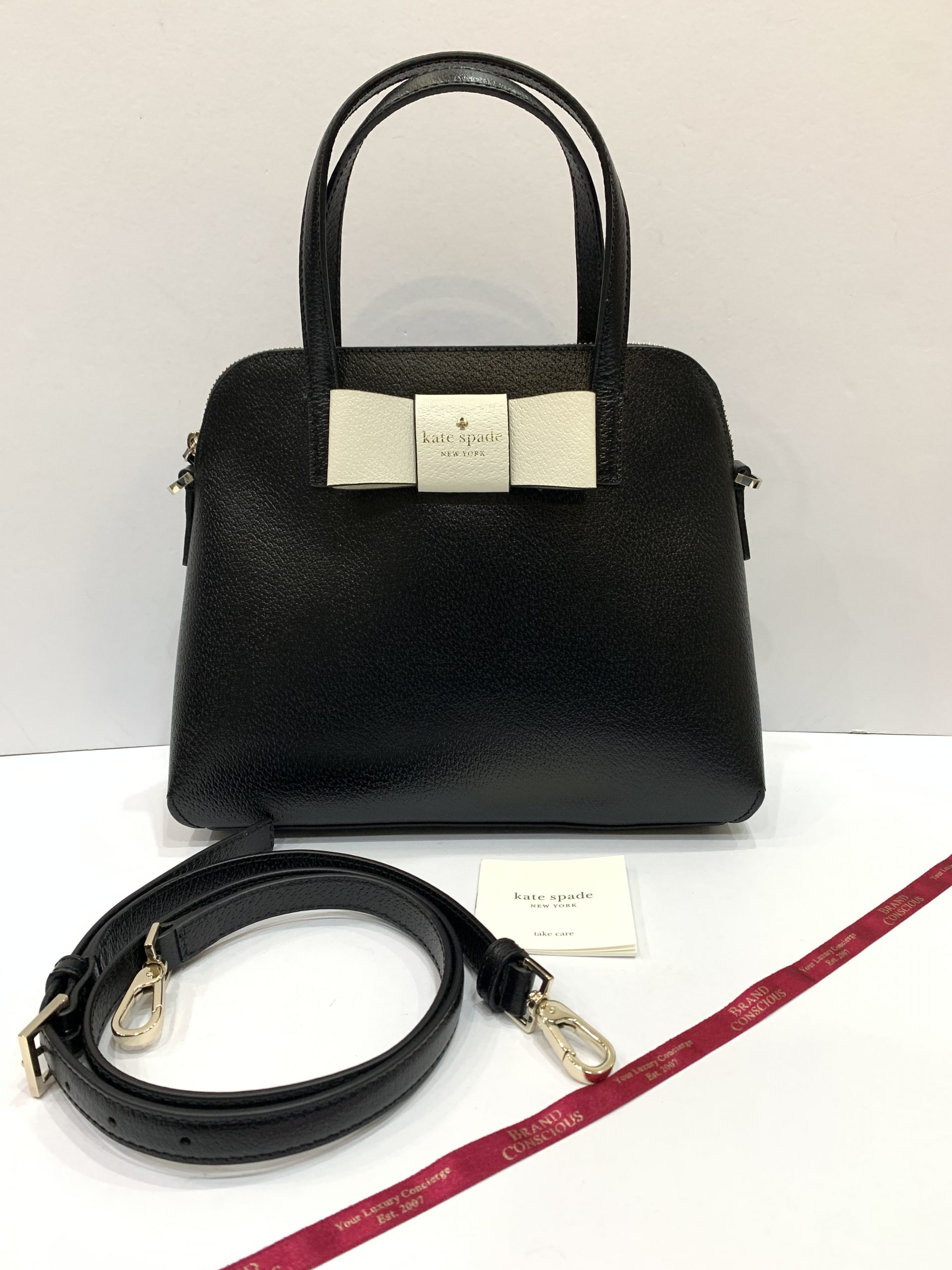 Kate Spade Sling Bag Square Black - BrandConscious Authentics