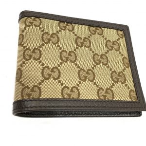 Gucci Microguccissima Bifold Men's Wallet Brown - BrandConscious