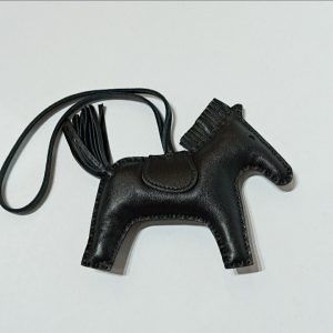 Hermes Horse Face Paddock Cheval Bag Charm Natural Sable - BrandConscious  Authentics