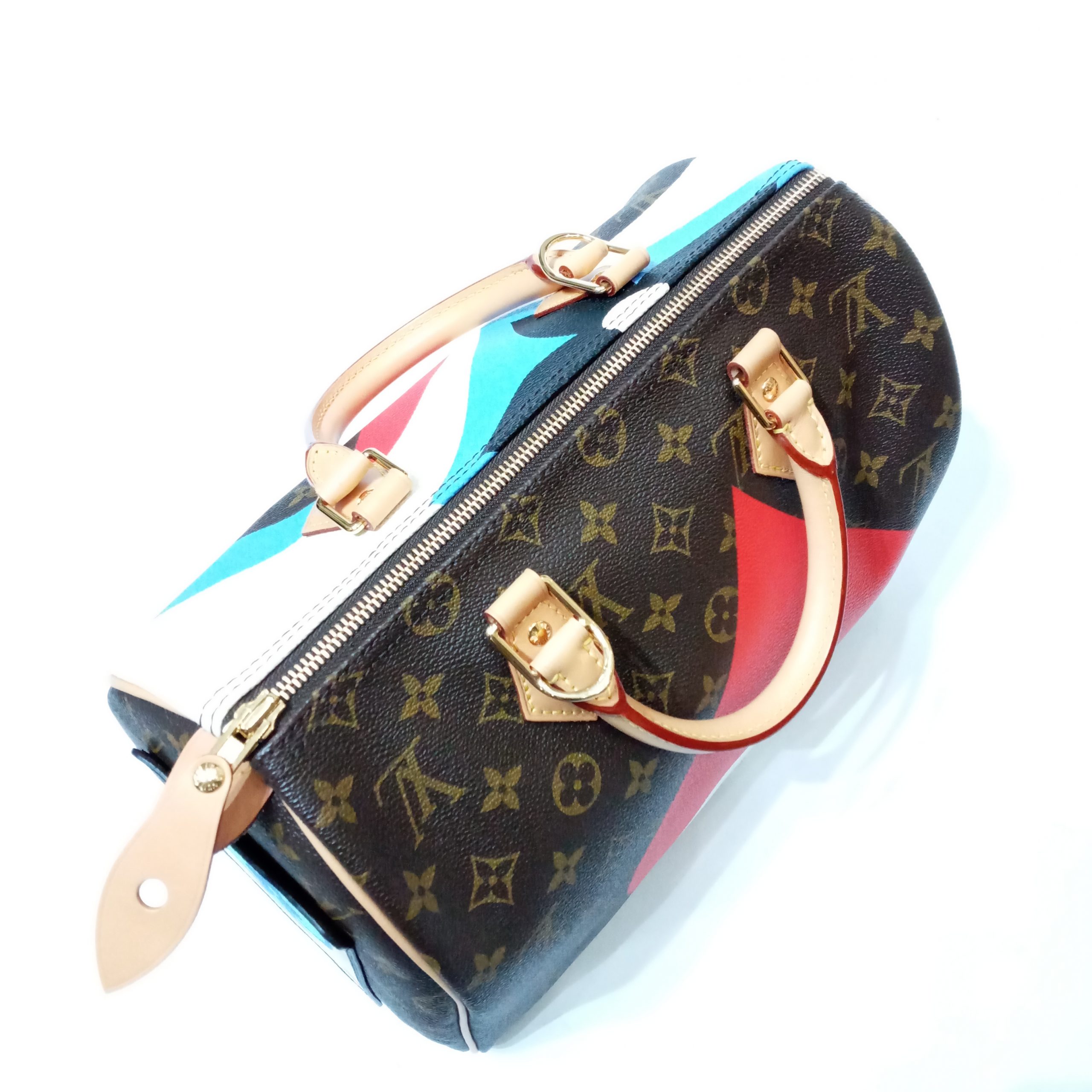 Louis Vuitton Speedy 30 Game on Multiple colors Leather ref.640240