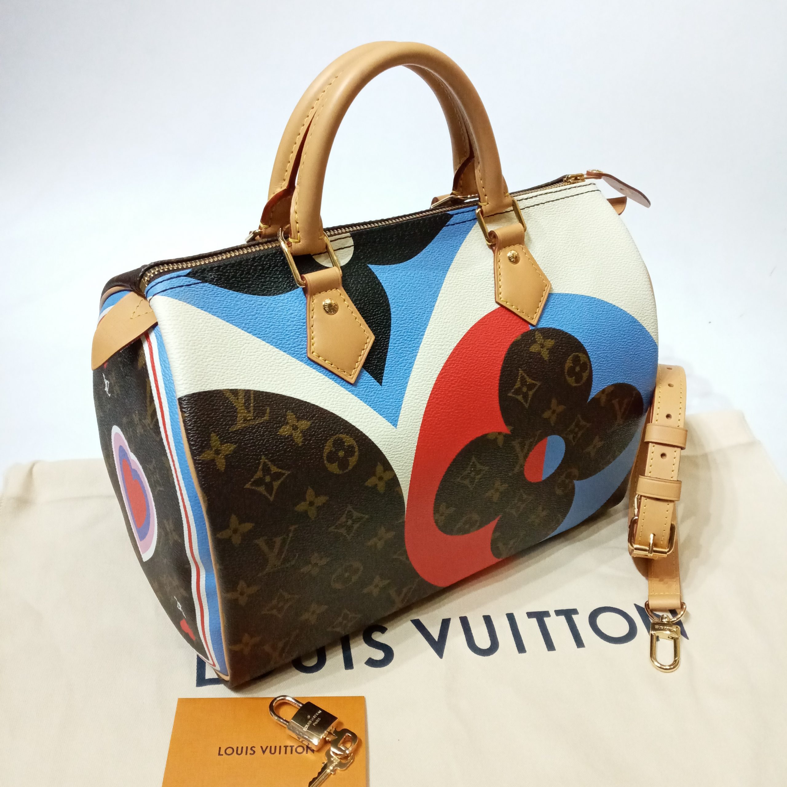 Louis Vuitton Speedy 30 Game on Multiple colors Leather ref.640240