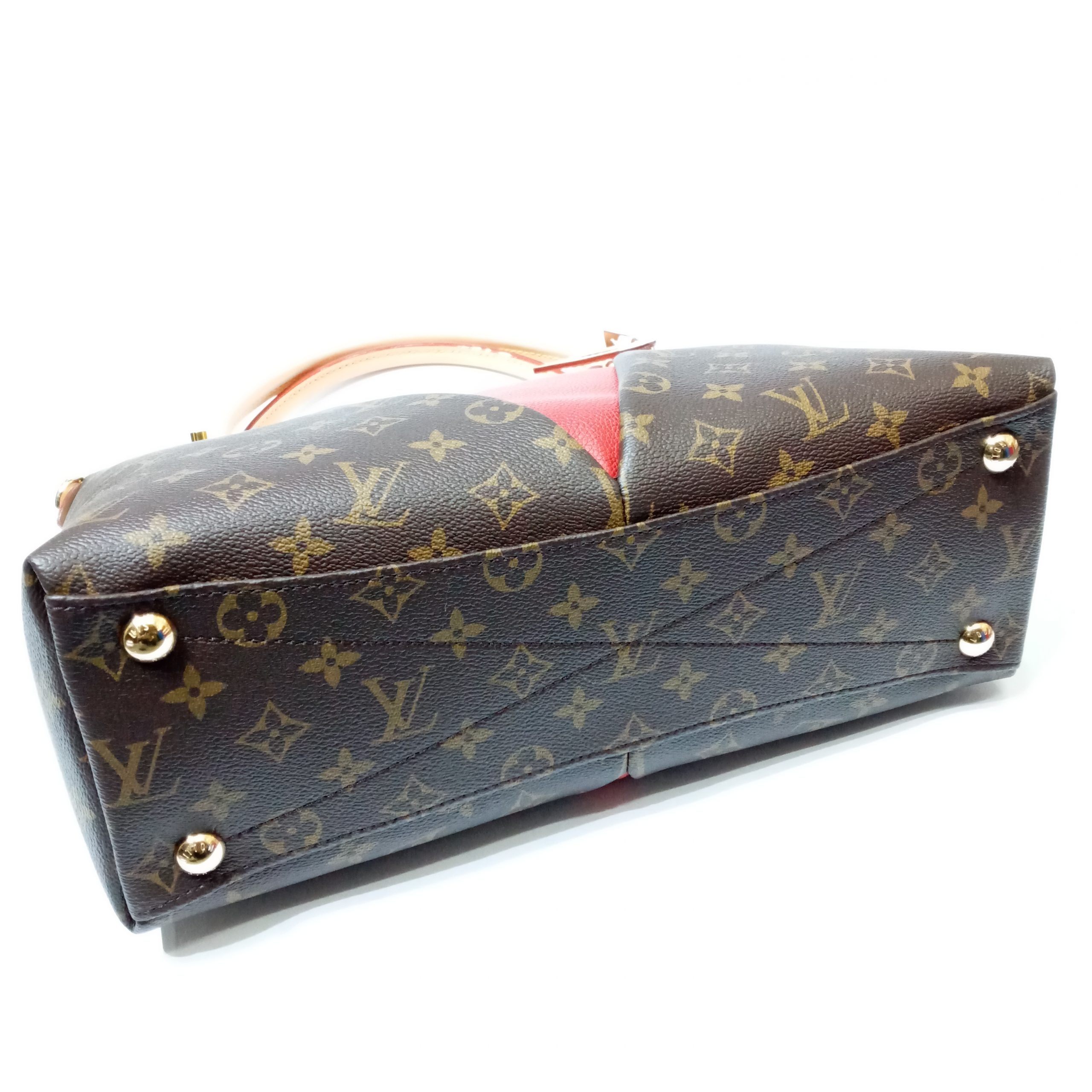 Louis Vuitton V Tote MM Cerise - BrandConscious Authentics