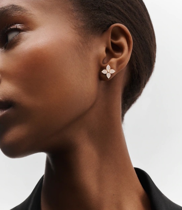 Louis Vuitton Star Blossom Left Earring