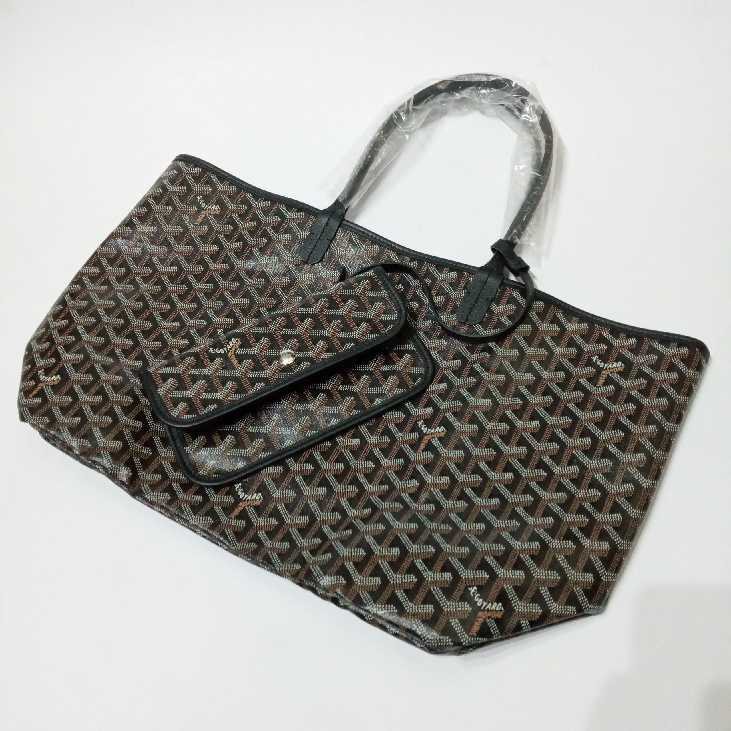 Goyard Saint Louis PM Tote Black/Tan - BrandConscious Authentics