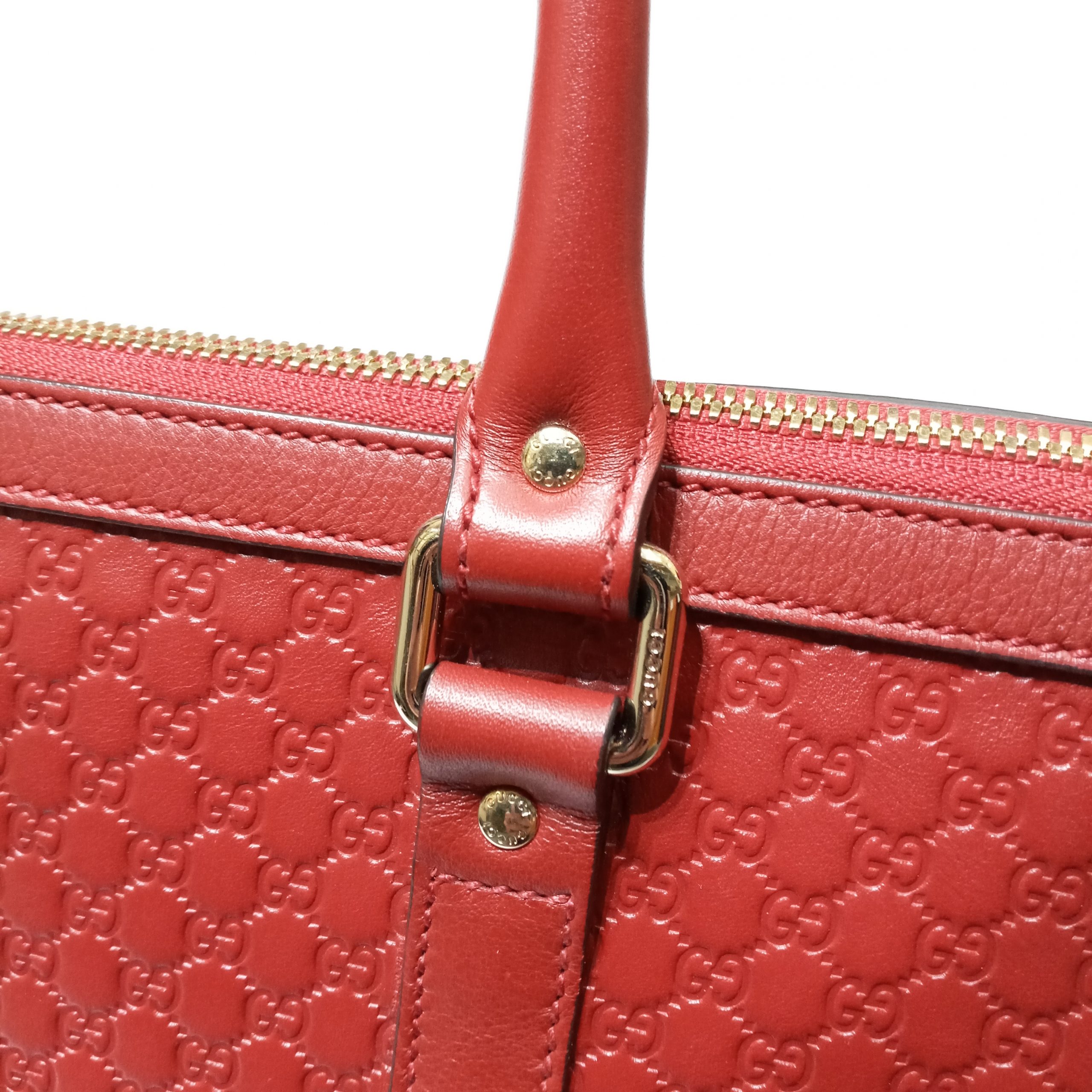 Gucci Red GG Microguccissima Nice Small Bag – The Closet