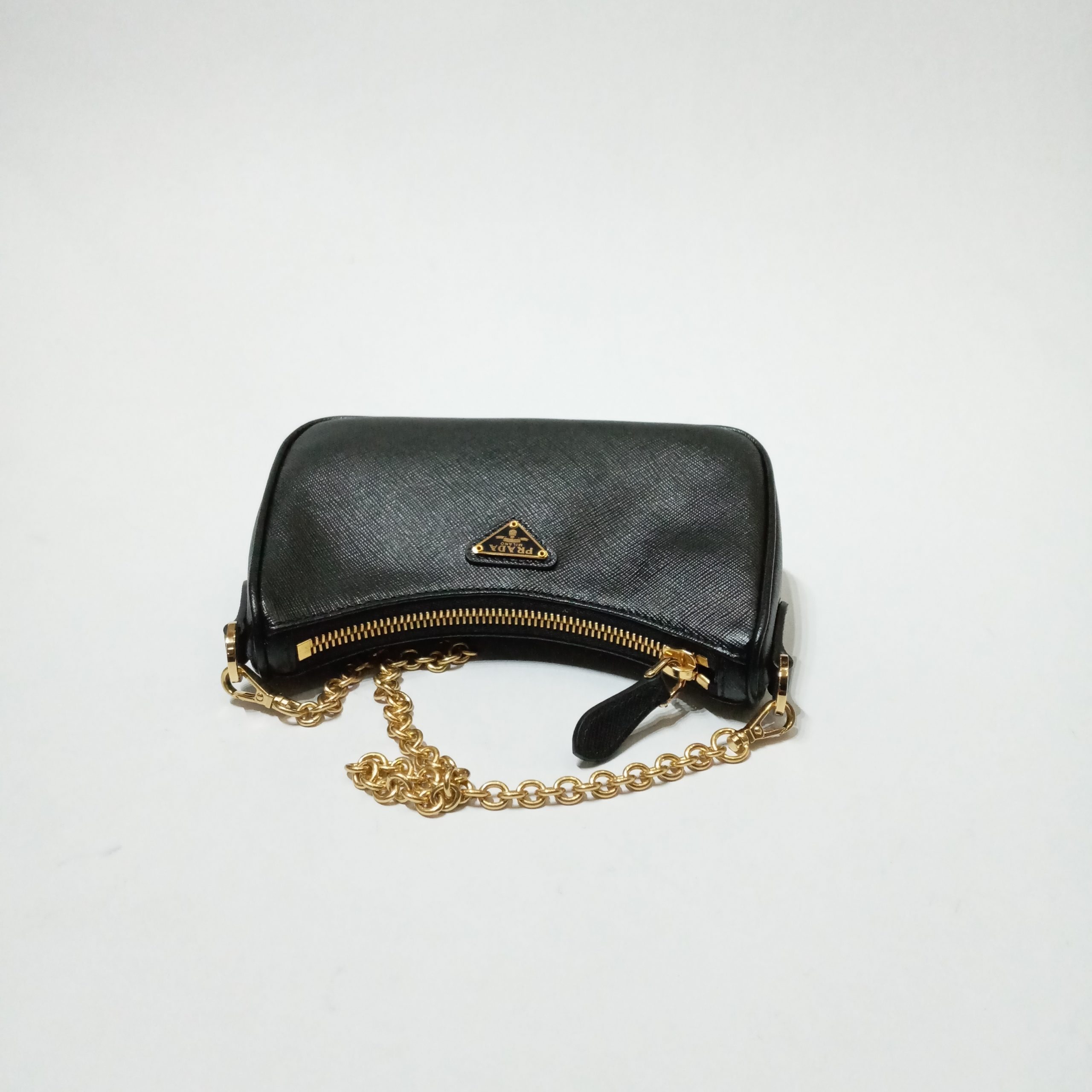 prada 1bh174 saffiano mini bag black Archives - BrandConscious Authentics