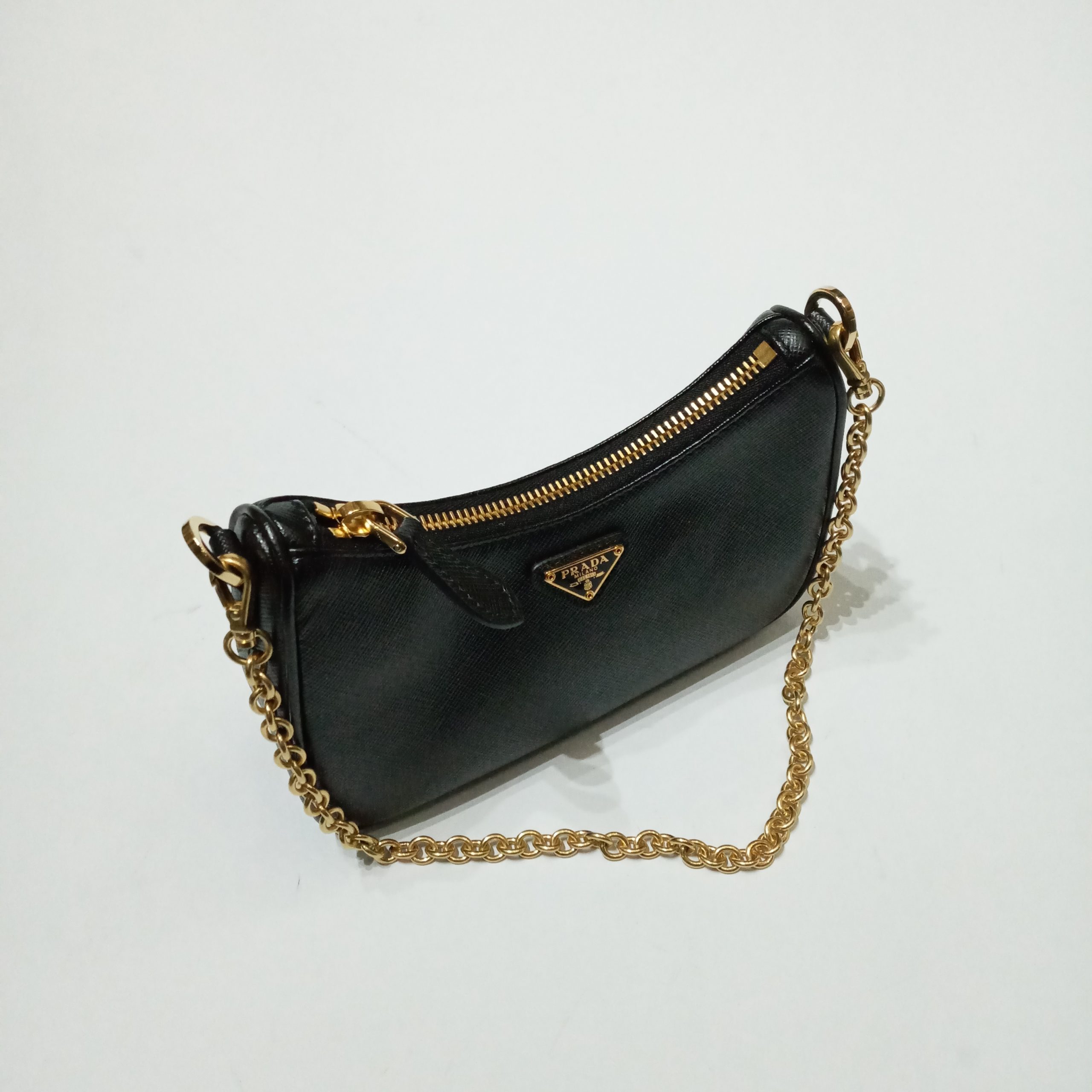 prada 1bh174 saffiano mini bag black Archives - BrandConscious Authentics