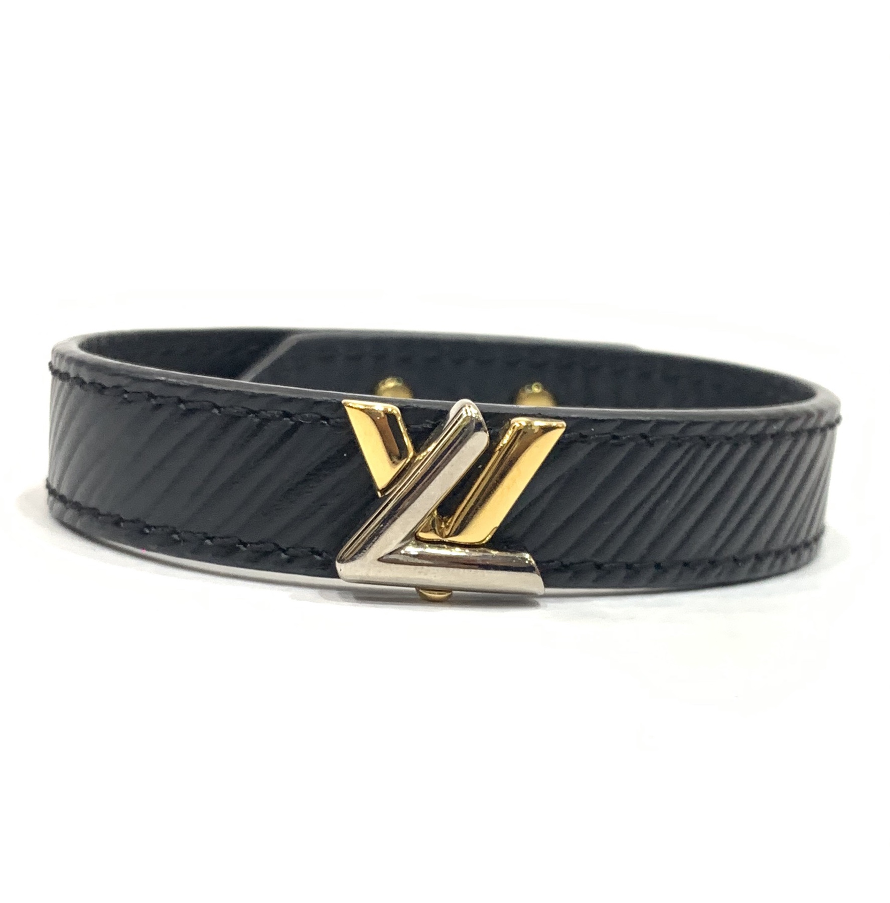 Twist bracelet Louis Vuitton Black in Metal - 31953353