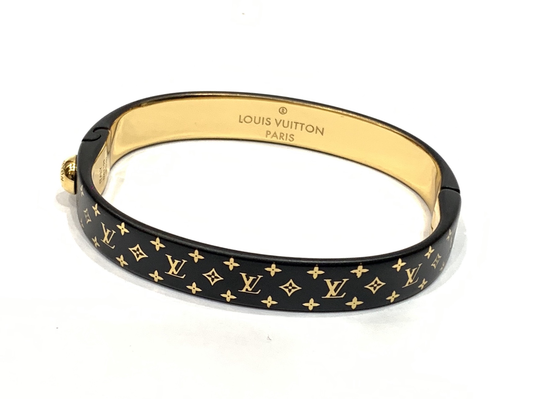 Shop Louis Vuitton Nanogram cuff (M64840, M64839) by lufine