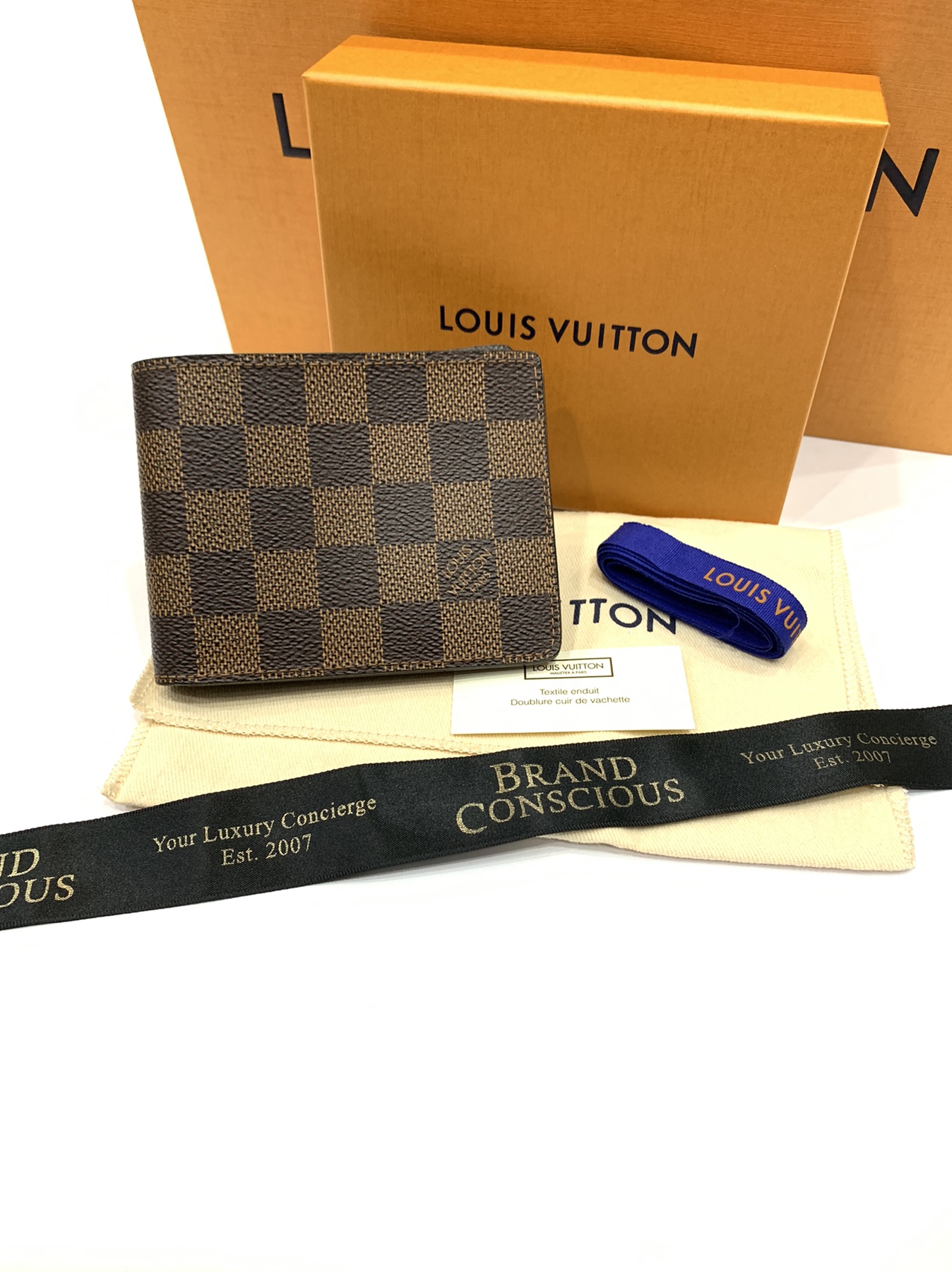 Louis Vuitton Damier Graphite Key Pouch - BrandConscious Authentics