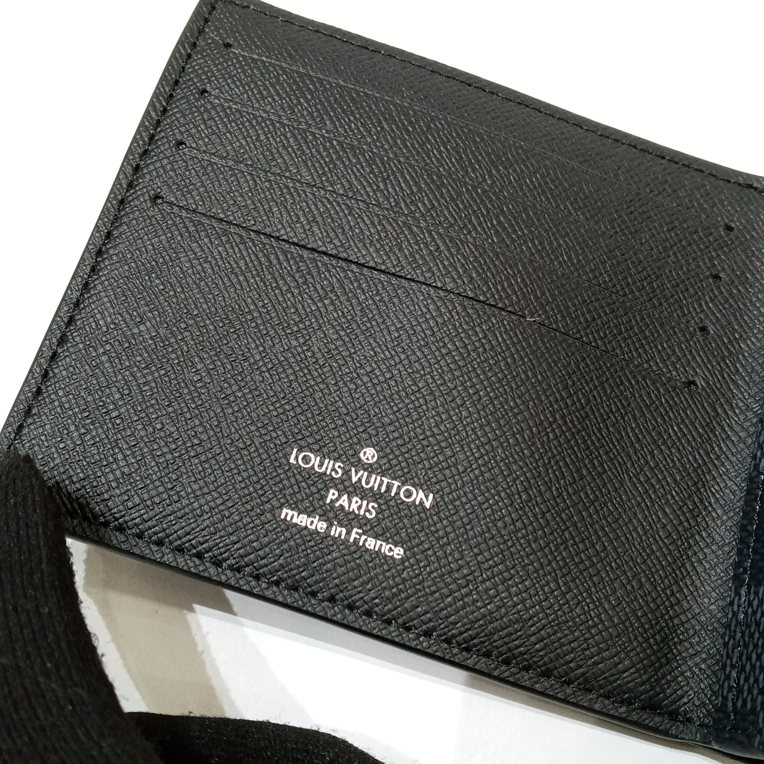 Louis Vuitton Graphite Damier Amerigo Mens Wallet