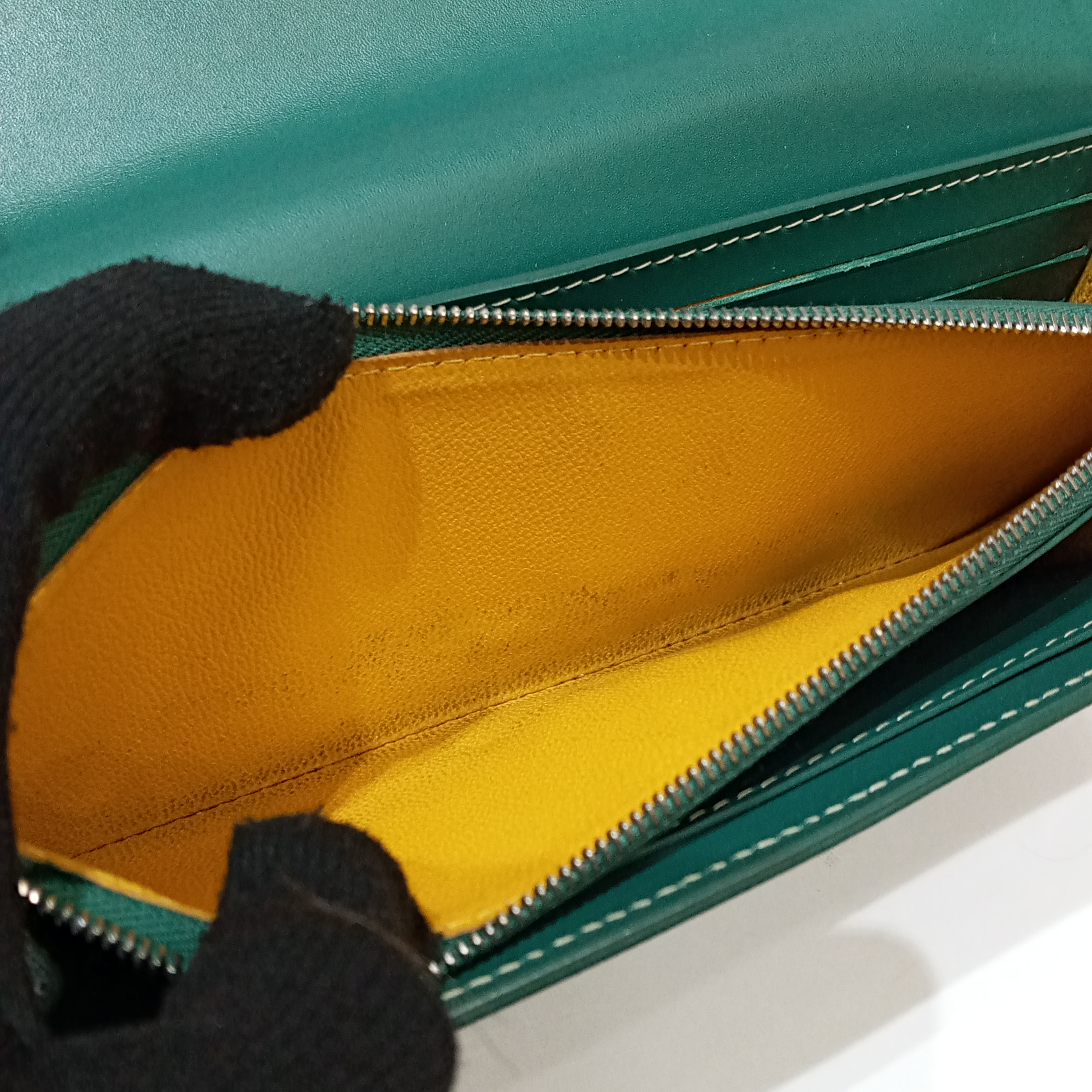 Goyard Varenne Long Wallet Green - BrandConscious Authentics