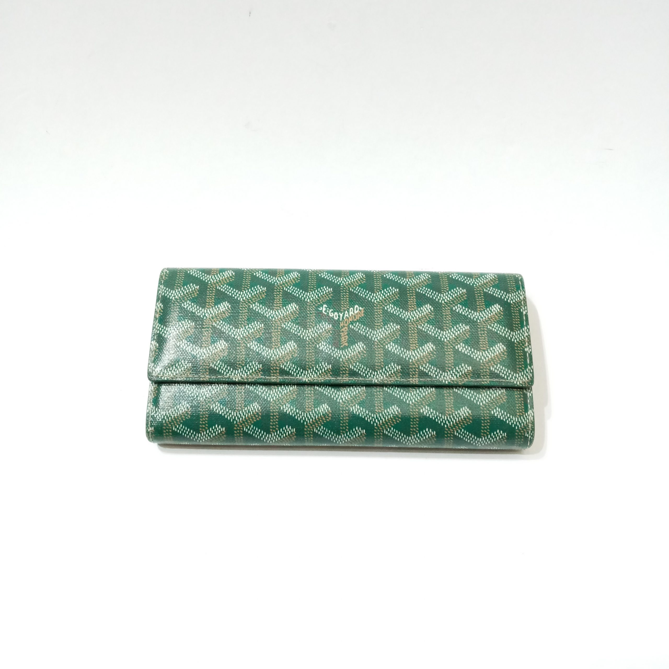 Goyard Varenne Long Wallet Green - BrandConscious Authentics