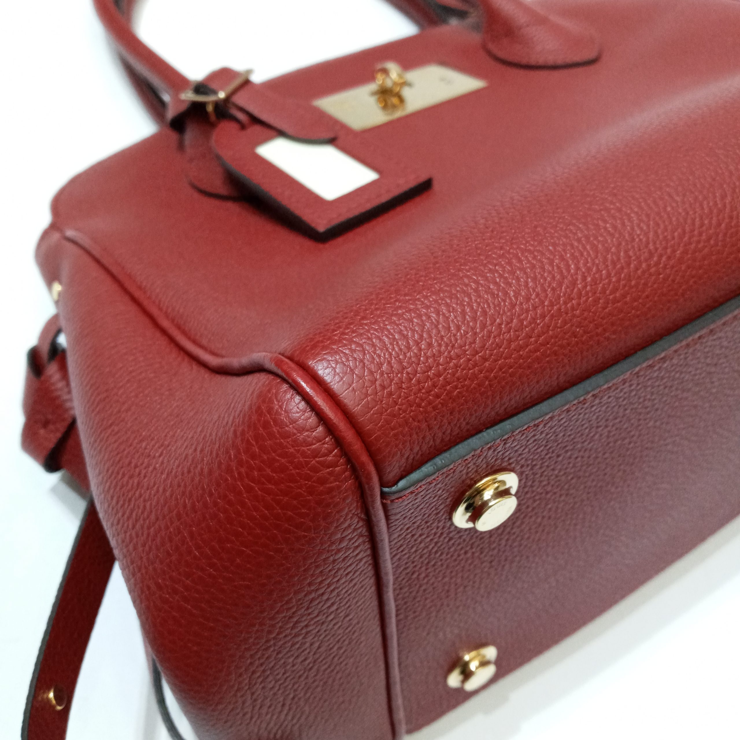 Louis Vuitton Red Leather 2Way Milla PM Bag Louis Vuitton