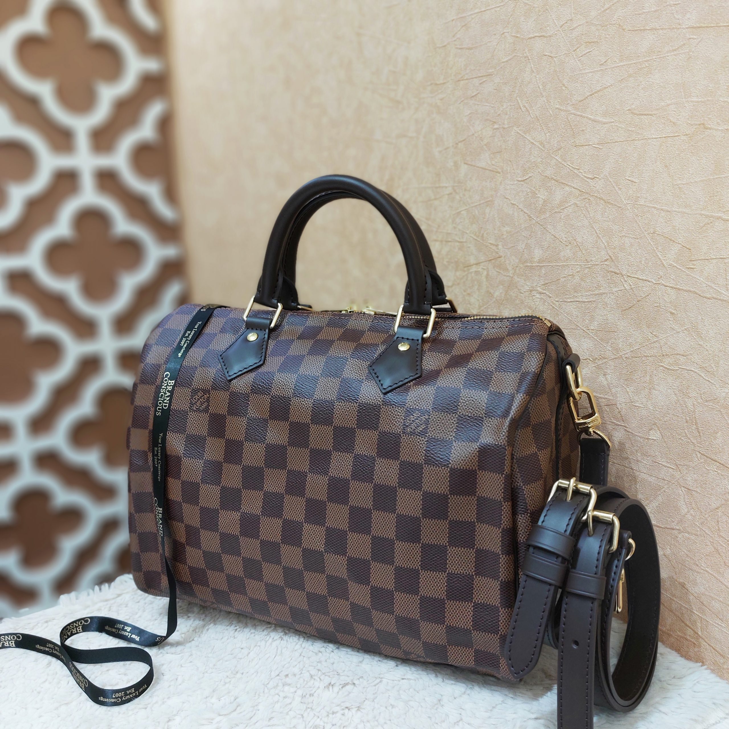 Louis Vuitton Speedy Bandoulière 30 Damier Ebene Canvas - A World Of Goods  For You, LLC