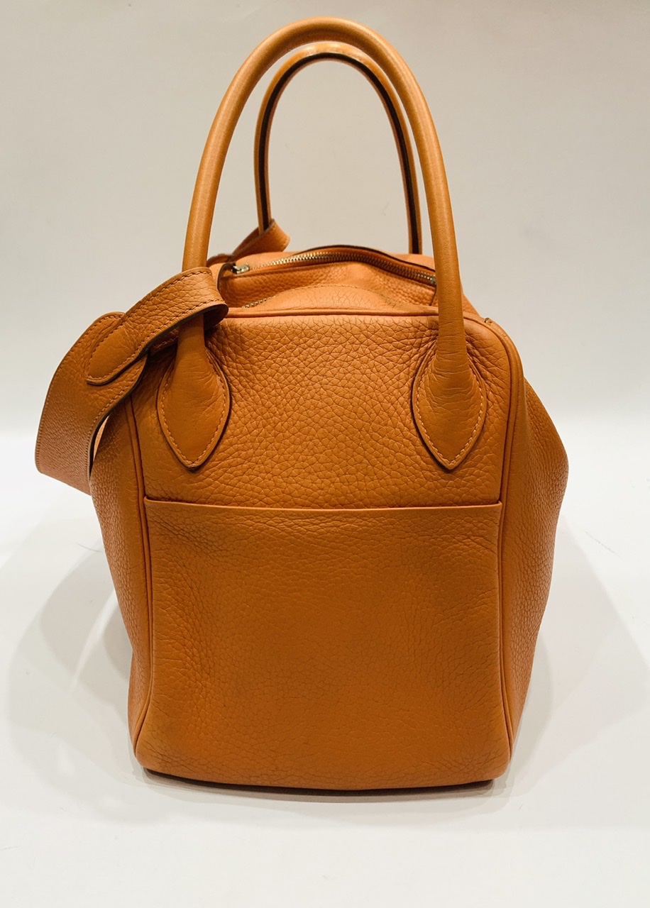 bagfetishperson: Bag of the day: Hermes Lindy 34 orange