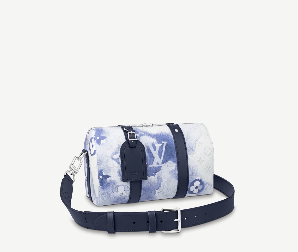 Louis Vuitton Monogram Watercolor City Keepall Blue - BrandConscious  Authentics