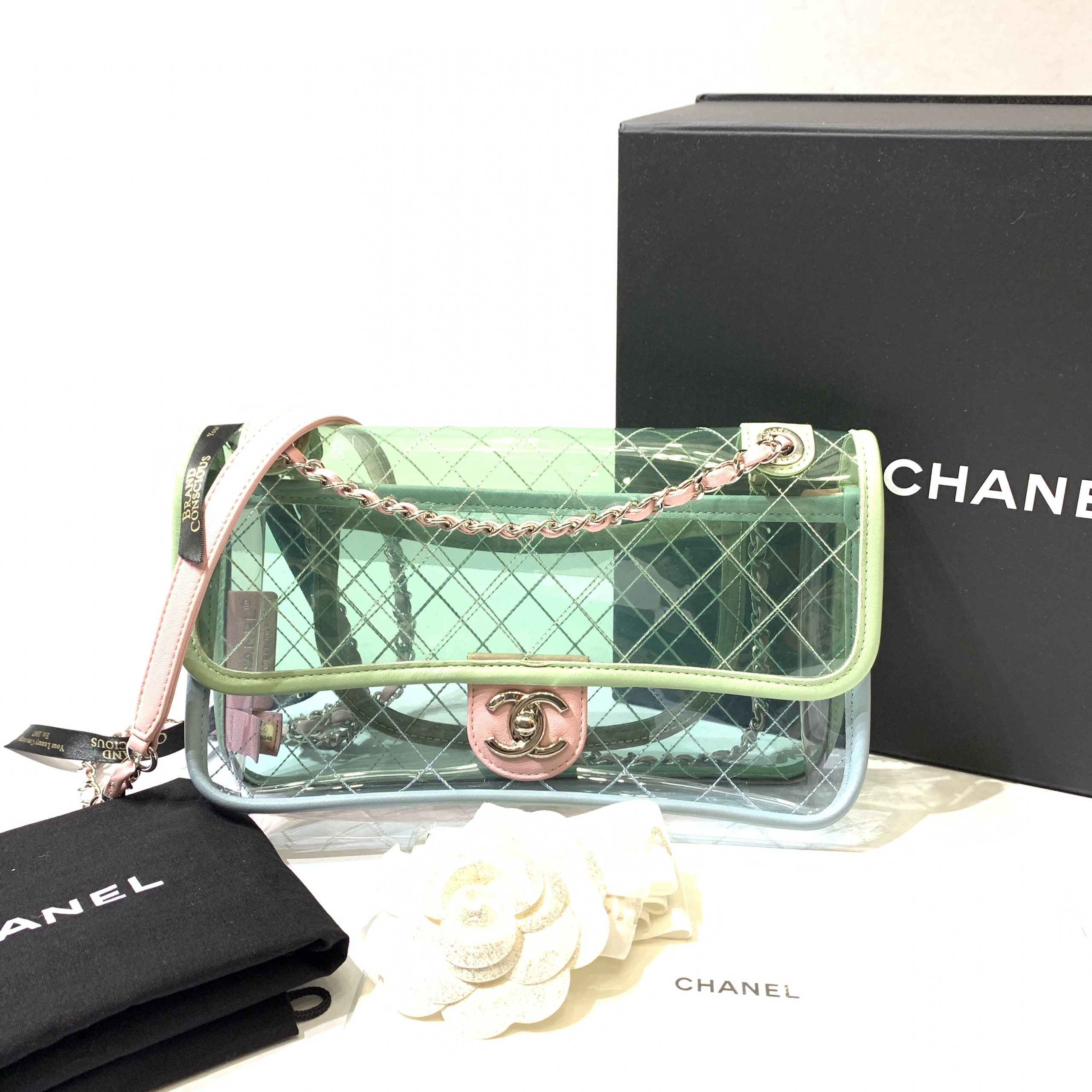 Chanel Coco Splash Flap Bag Quilted PVC With Lambskin Medium -  BrandConscious Authentics
