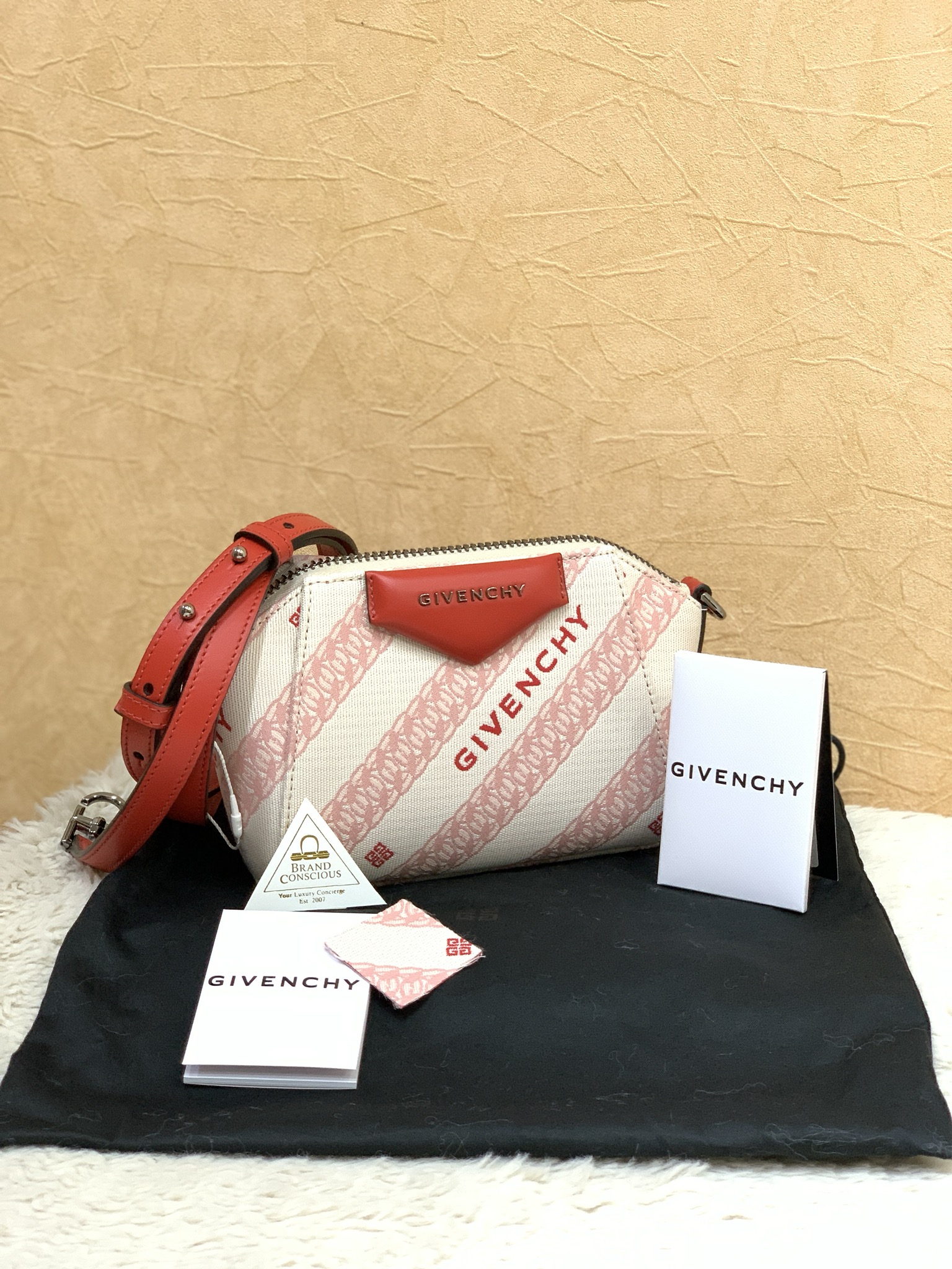 Givenchy Antigona Nano Grey Bag - BrandConscious Authentics