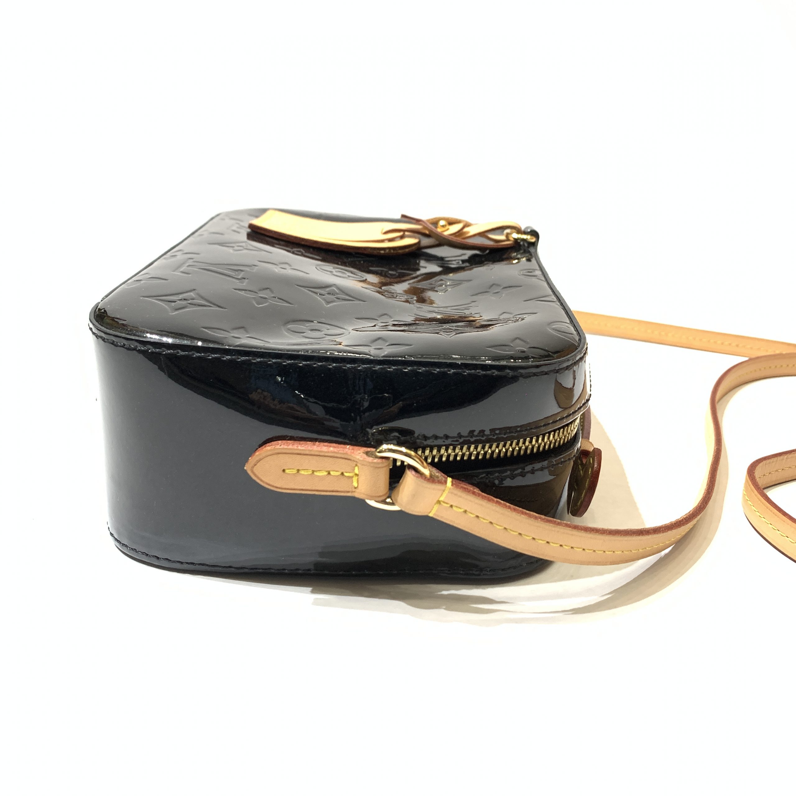 LOUIS VUITTON Vernis Santa Monica Black 857168