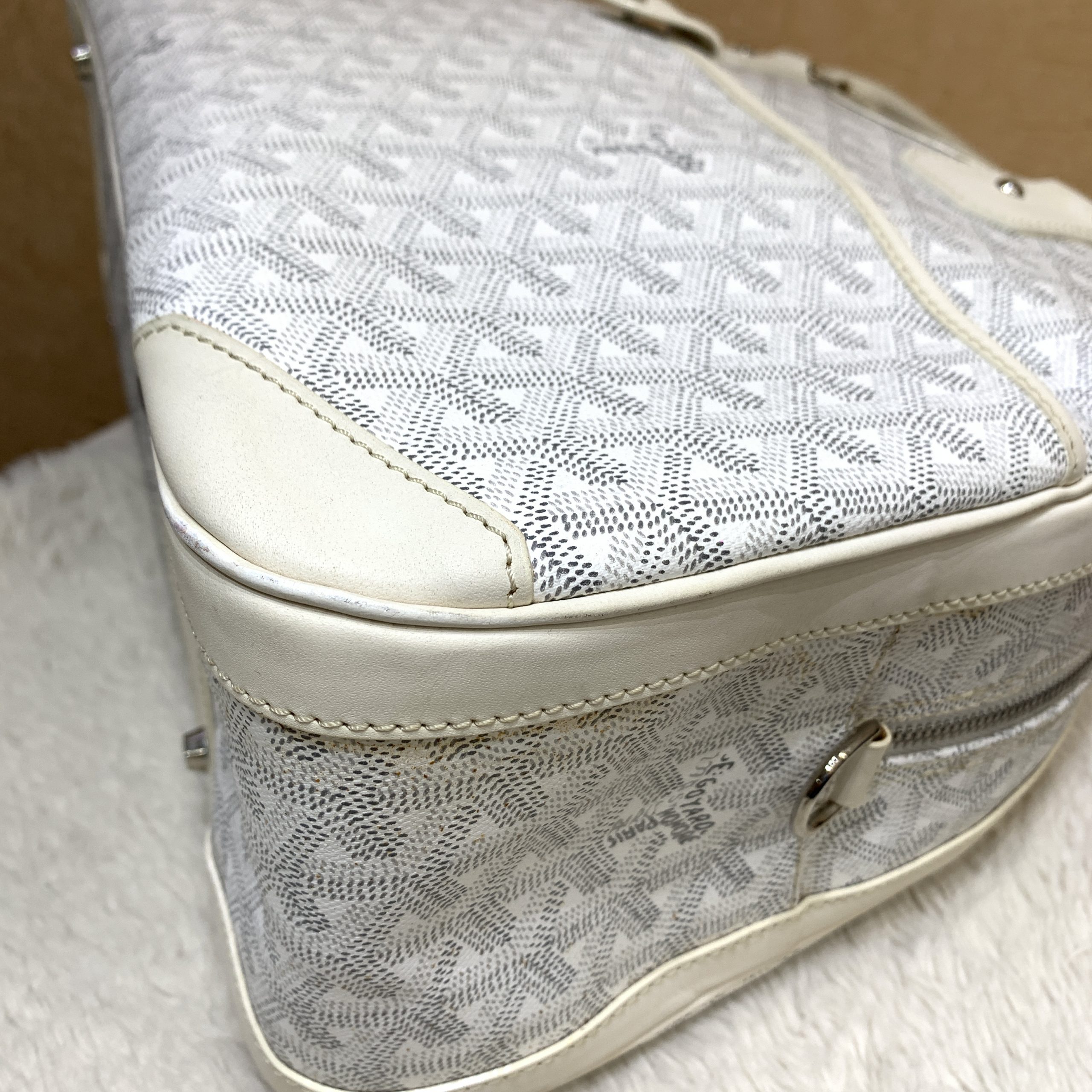 Goyard Saint Jeanne GM Bowler White - BrandConscious Authentics