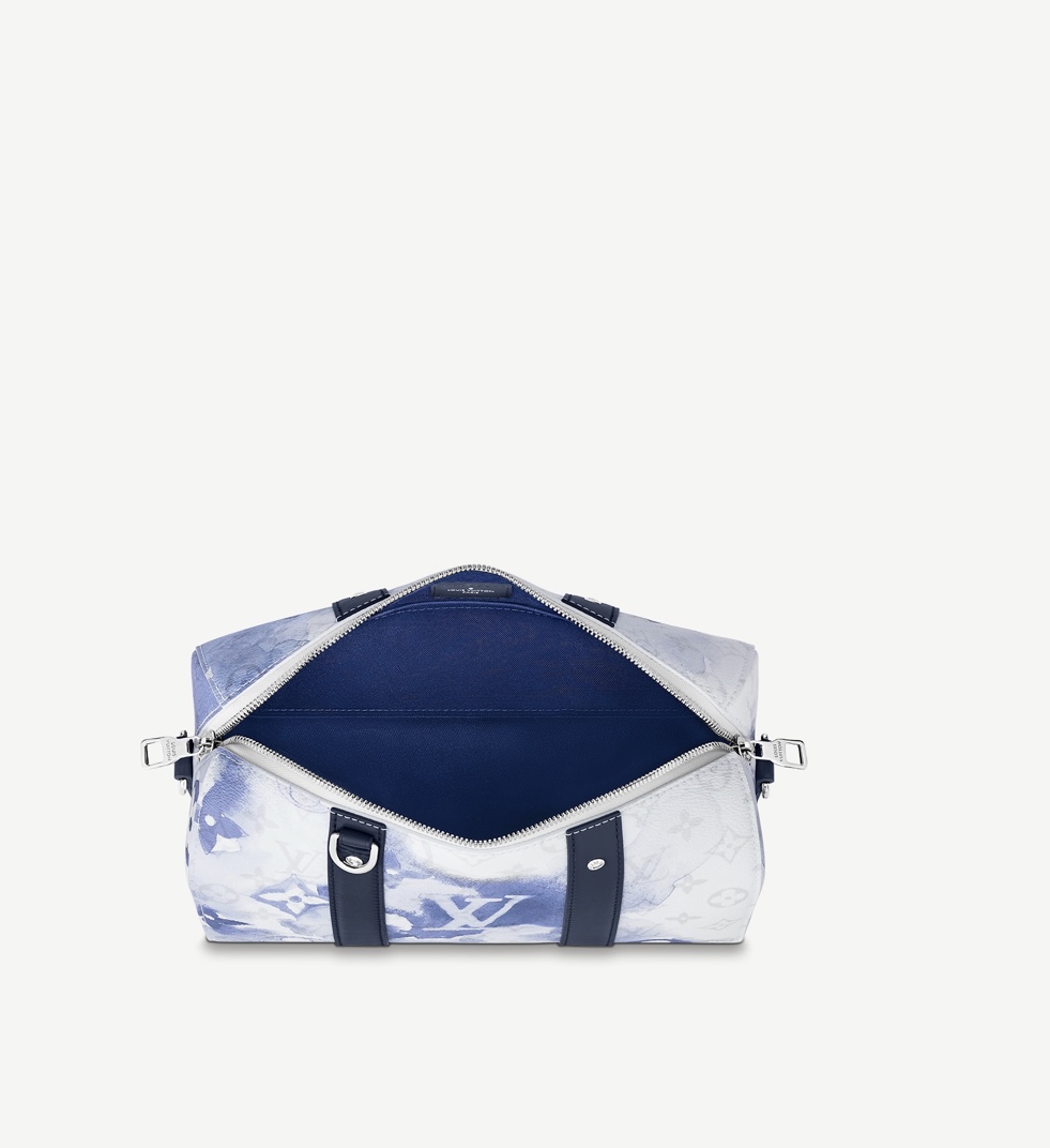 Louis Vuitton Monogram Watercolor City Keepall Blue - BrandConscious  Authentics