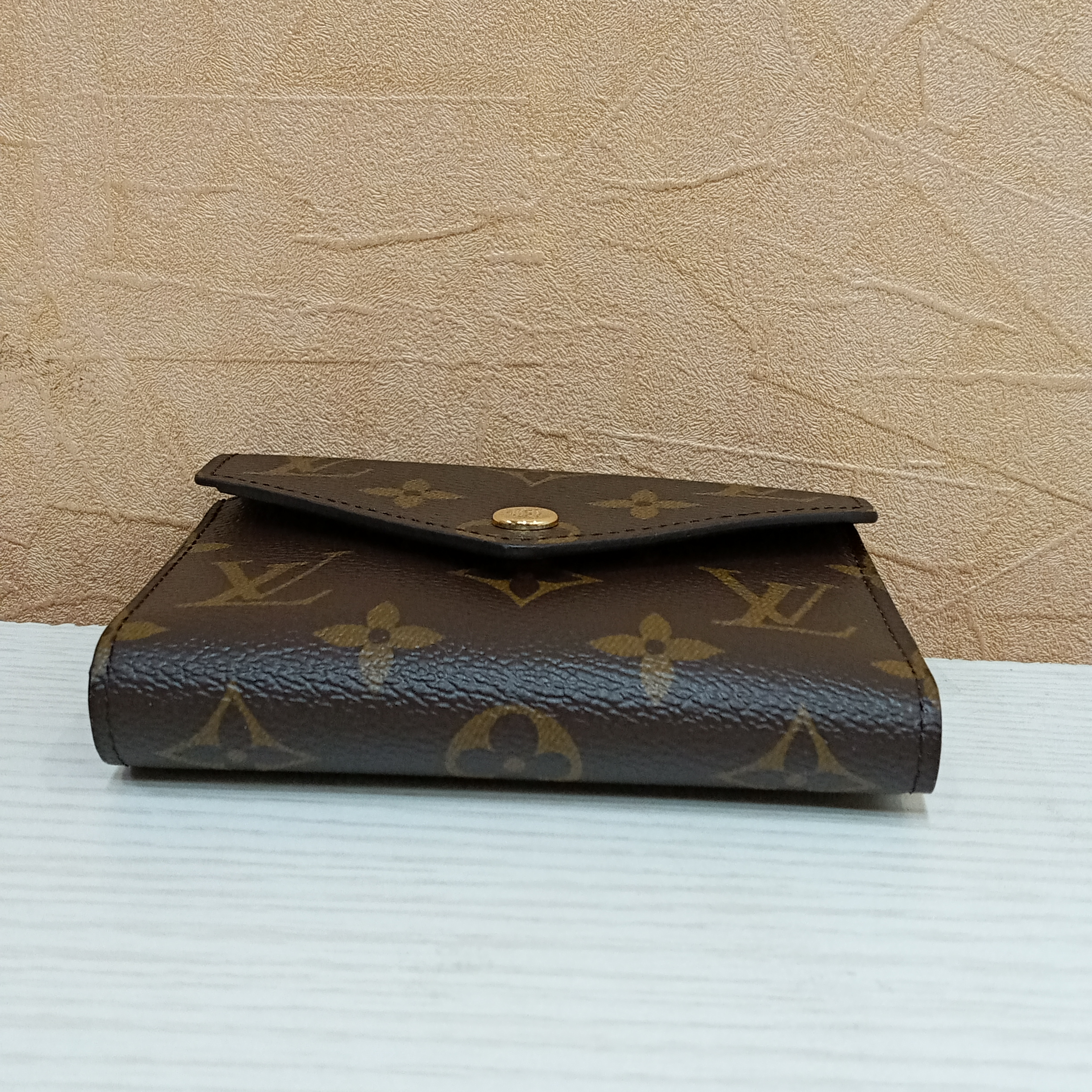 Louis Vuitton Victorine Monogram Coated Canvas Wallet