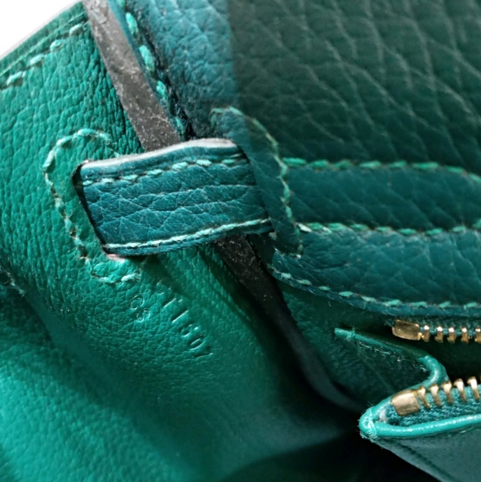 Hermes Birkin 30 Malachite Togo Gold Hardware #C - Vendome Monte Carlo