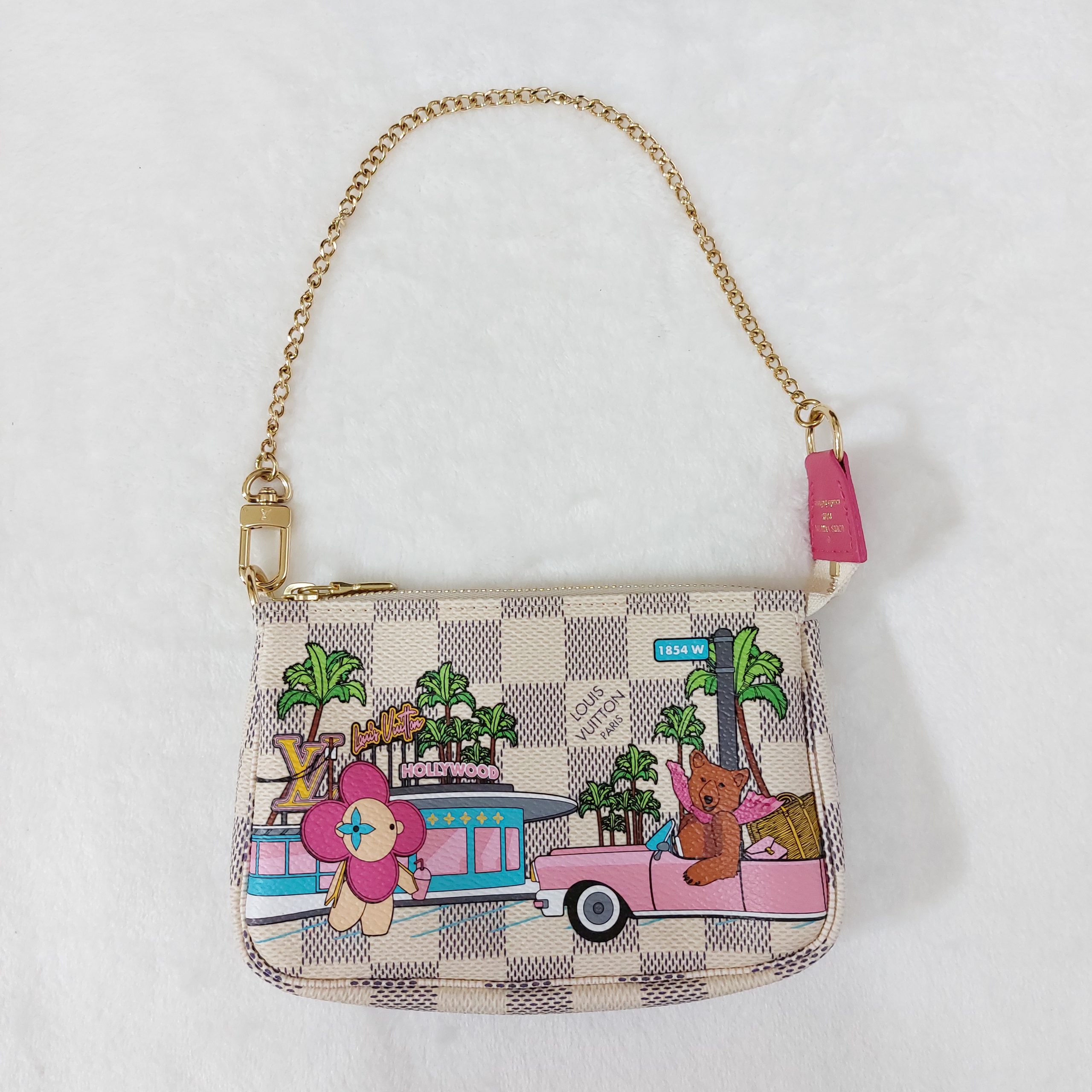 Louis Vuitton, Bags, New 222 Authentic Louis Vuitton Xmas Animation Limited  Edition Mini Pochette