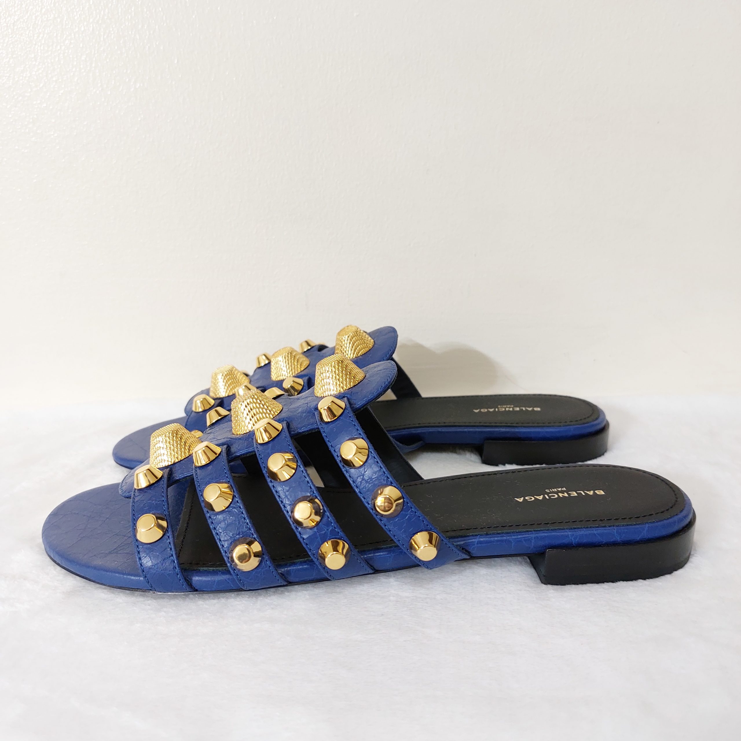 Balenciaga Giant Stud Sandals  Farfetch